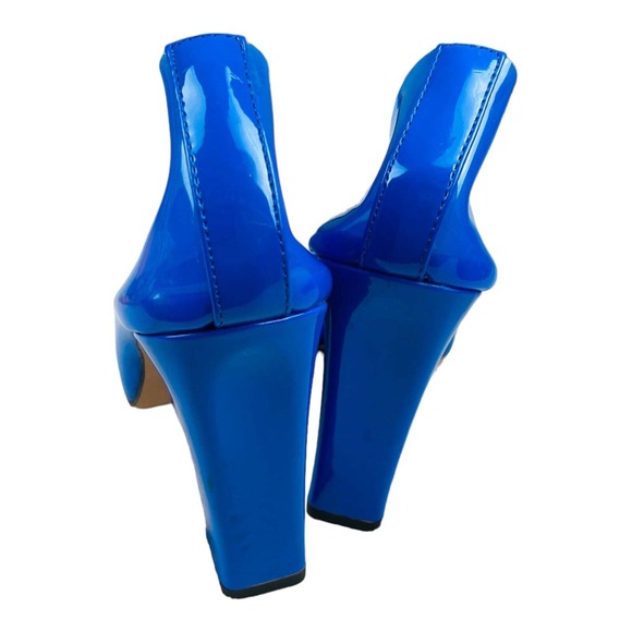 3972 Lot of 2 Nasty Gal Heels Pumps See Through Block 7 Transparent Slip On - Picture 14 of 15